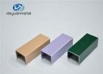 Customized Alloy 6063 Aluminium Extrusion Profile Powder Coated