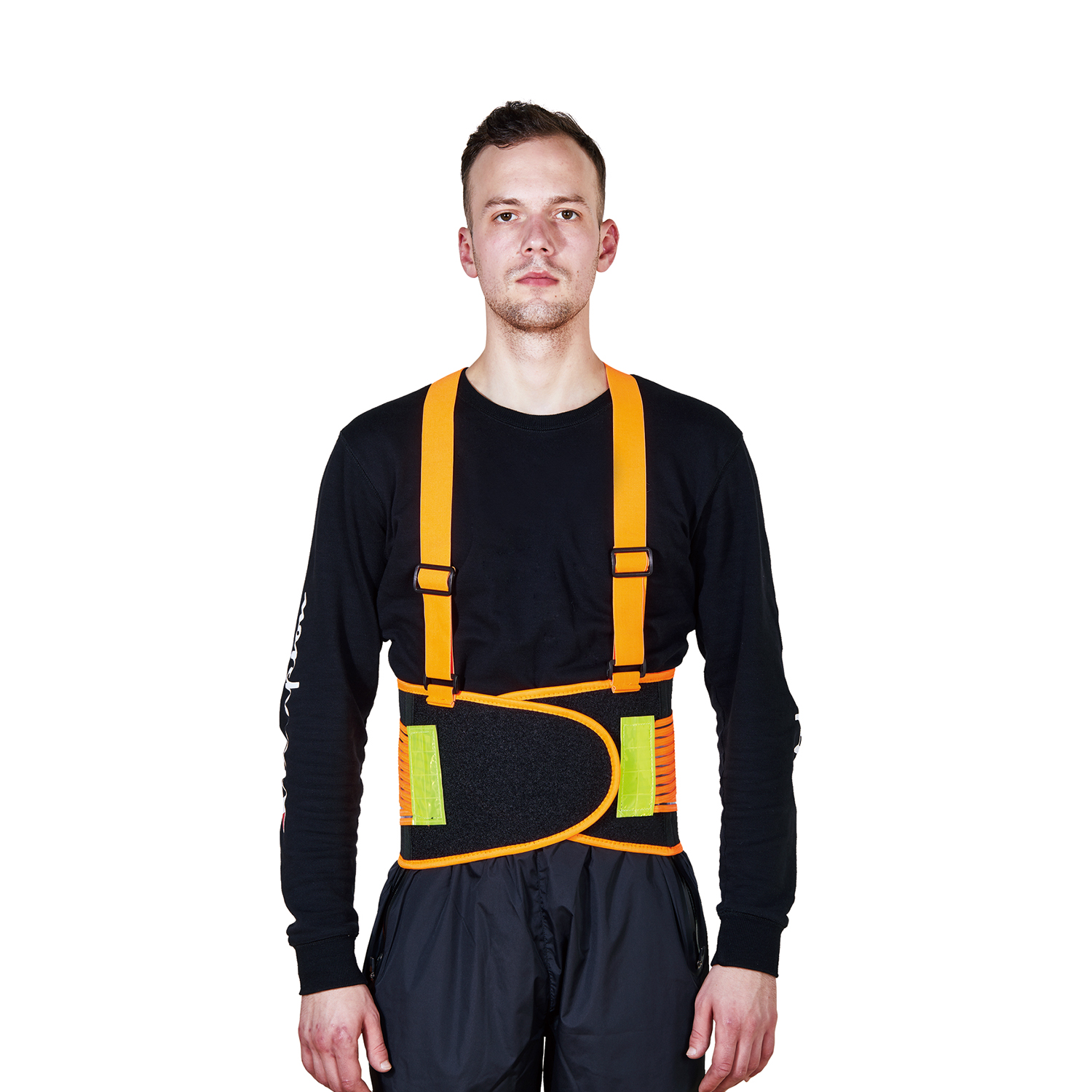 Adjustable Shoulder Body Waist Back Support with Nylon Fastening For Adult Protection