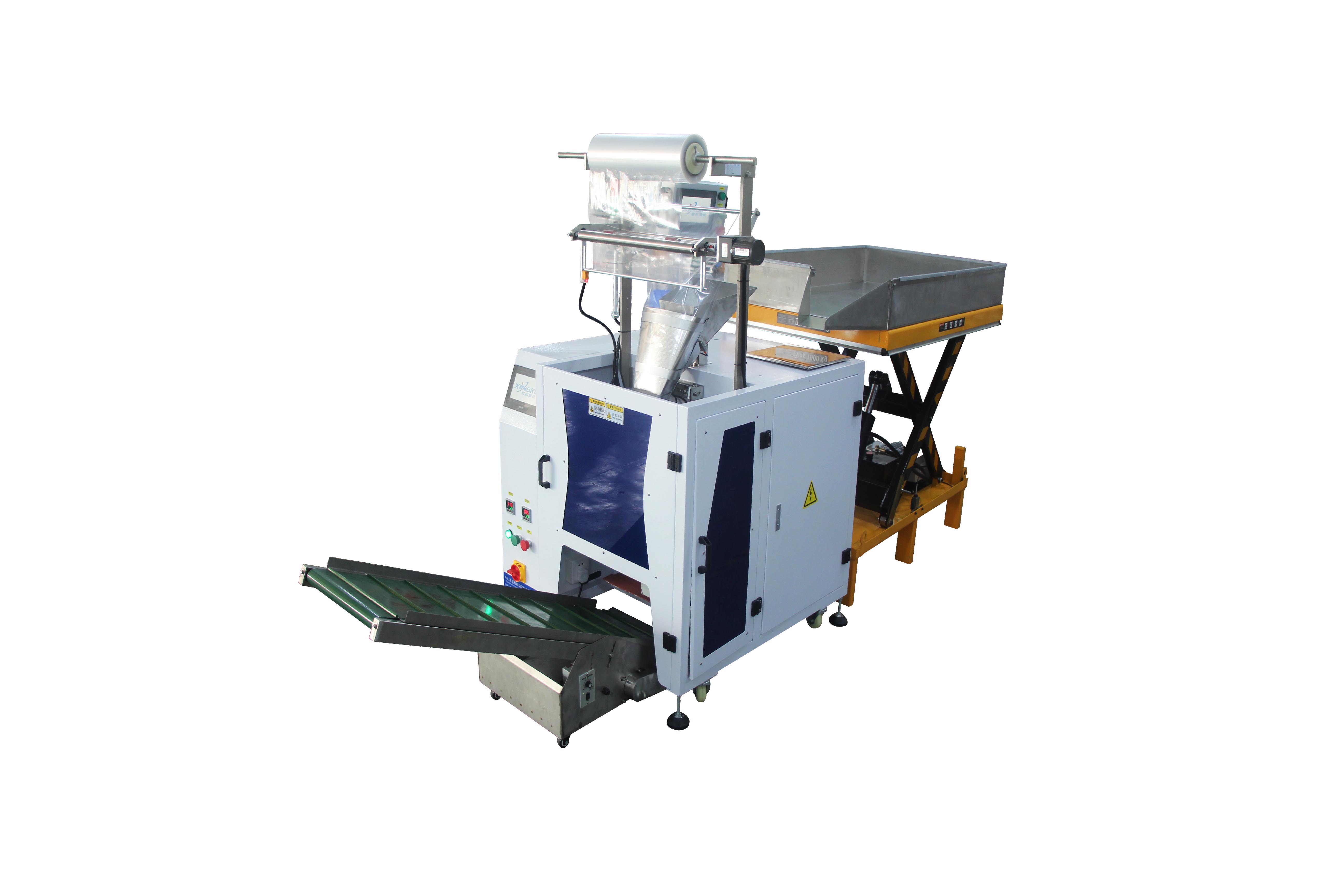 Semi-automatic Bulk Products Filling Sealing Wrapping Machine With Check Weighing Packing Machine