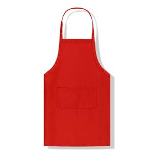 China Custom Logo 100% Cotton Adjustable Neck Apron For Kitchen wholesale