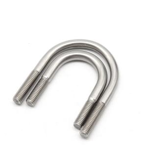 China Stainless Steel M20 Threaded UNF U Bolt Hardware clamp wholesale
