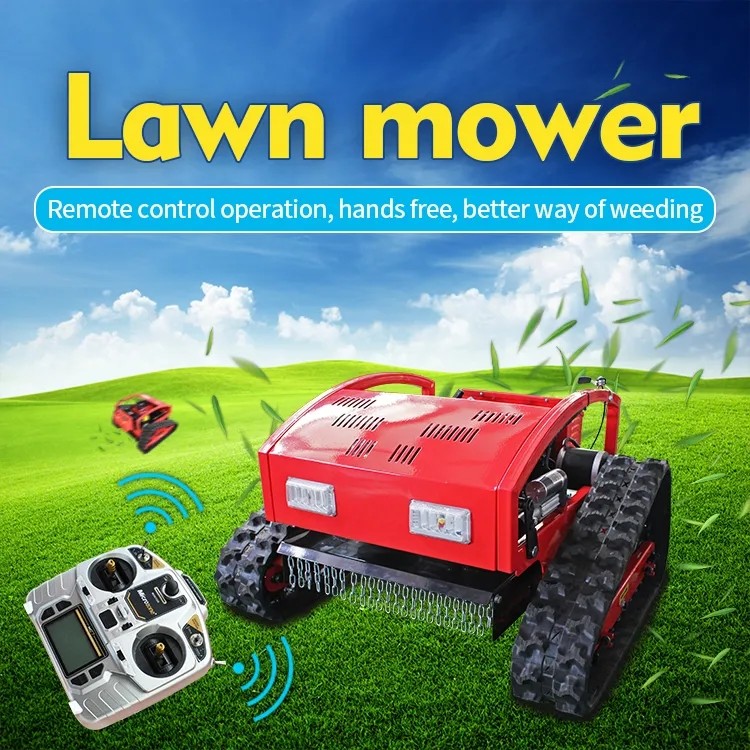 Fast Mowing Electric Automatic Lawn Mower 20mm Self Mowing Lawn Mower