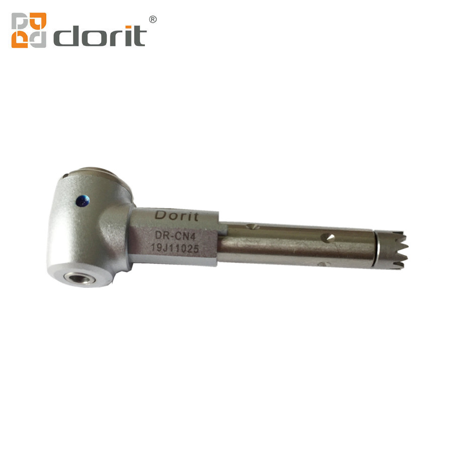 Fiber optic contra angle handpieces