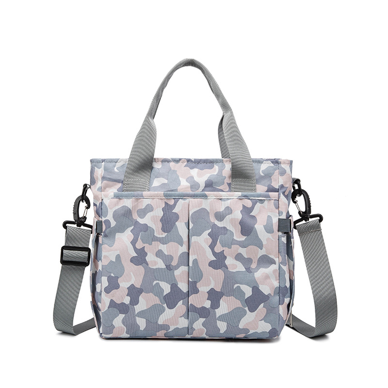ODM OEM Oxford Multi Functional Nappy Shoulder Hand Bag 27*15*25cm