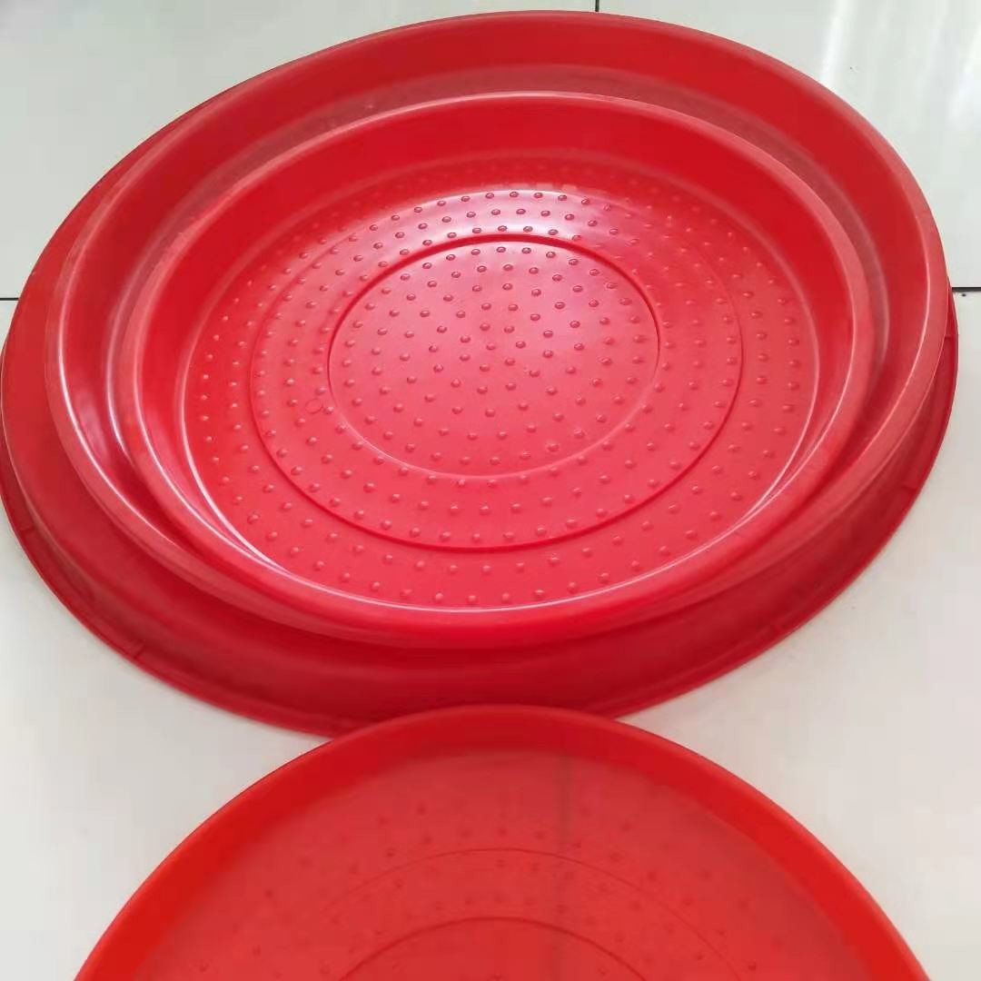 Polypropylene 3cm Height 35cm Dia Chicken Feeding Tray