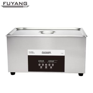 China 22L 480W SUS304 Benchtop Ultrasonic Cleaner 600 Watt For Stamping Oil / Finstock / Wax wholesale