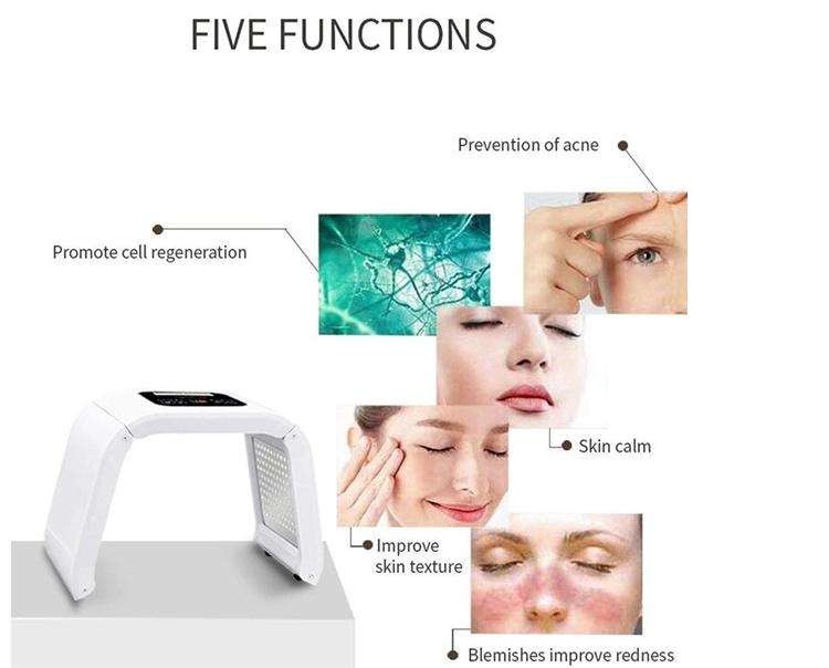 7 Colors PDT Light Therapy Facial Acne Treatment Photodynamic Therapy Machine