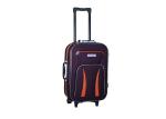 Business Trip 8 Wheel Suitcase Bags , 20 / 24 / 28 Inch Black Iron Trolley