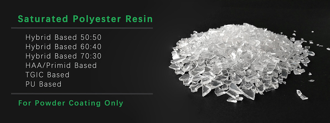 90/10 TGIC Curing High Acid Value Polyester Resin Dry Blend To Get Matt Effect