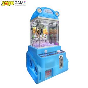 China kids adult coin operated mini crane claw game machine toy kits for sale wholesale