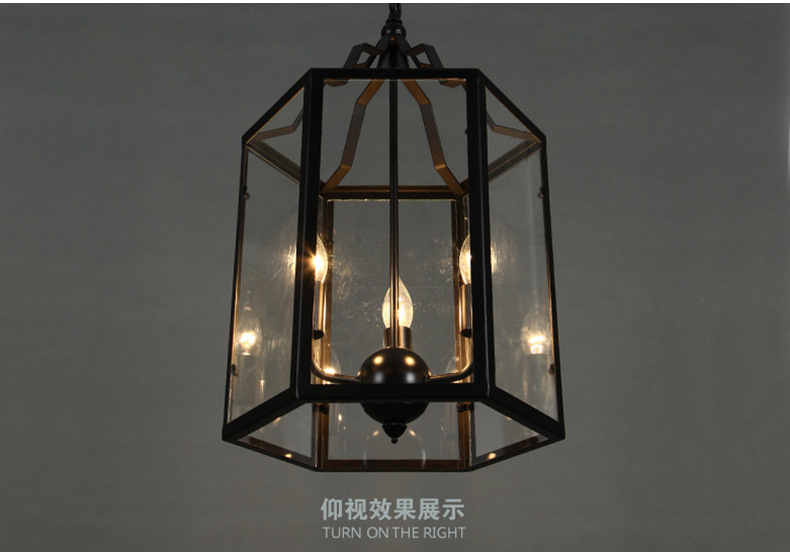 Vintage Led Candle Chandelier Black Candlesticks Bird Cages Living Rroom Loft Black Chandelier(WH-CI-125)