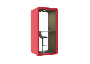 China Silent Cabin Pods Small Single Phone Booth For Calling 1 Person Acoustic Pods Noise Reduction wholesale