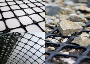 China Anti Corrosion High Durability 100m Biaxial Plastic Geogrid wholesale