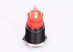 Waterproof Momentary Push Button Switch Anodized Aluminium 10A Silver Contacts