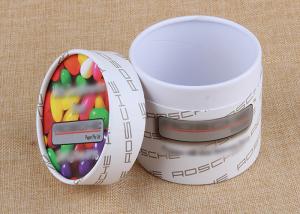 China Small Size Cardboard Paper Tube Packaging Rolled Edge For Candy QS Approval wholesale