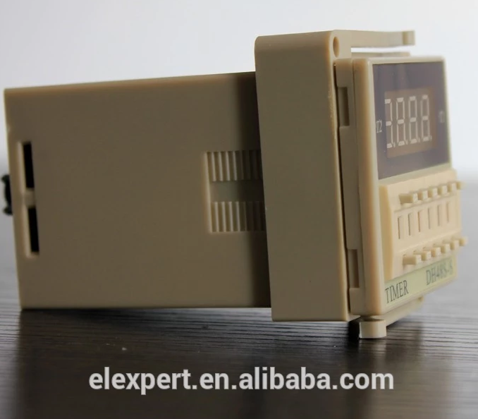 High Quality DH48S-S AC220V 8Pin LCD Digital Timer Time Delay Relay 0.1S - 99Hour