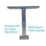 COMER table anti-theft display stand for tablet ipad in shop, hotels, restaurant