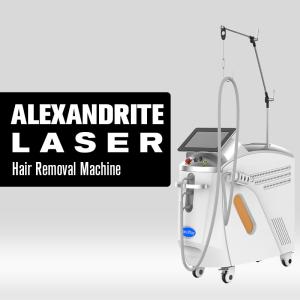 China Gentle Alexandrite Laser Hair Removal Machine Permanent Painless 4000W wholesale