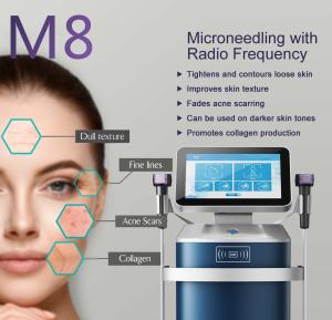 China Neck Pore Tighten Treatment Fractional RF Machine 7mm Depth wholesale