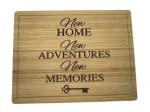 Custom Logo Engraved Kitchen Bamboo Wood Cutting Board Wooden Chopping Board