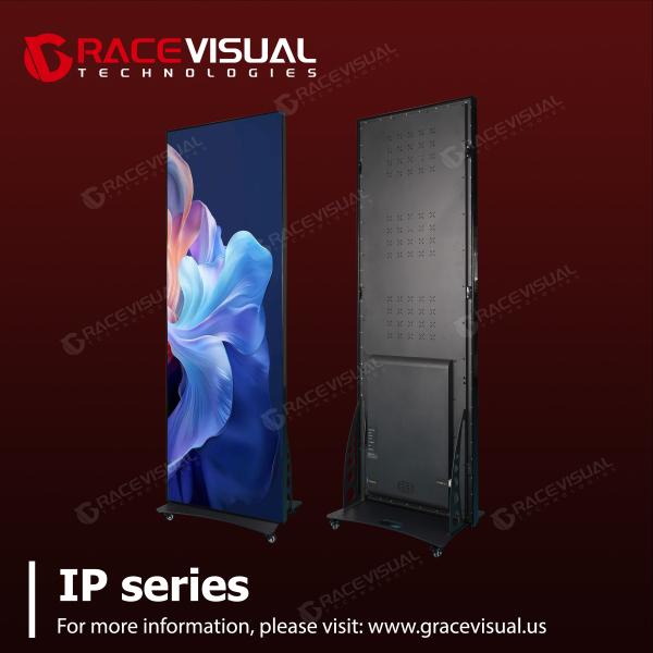IP Series Indoor LED Poster Display – P2.5mm, 3840Hz Refresh Rate, WiFi Control,