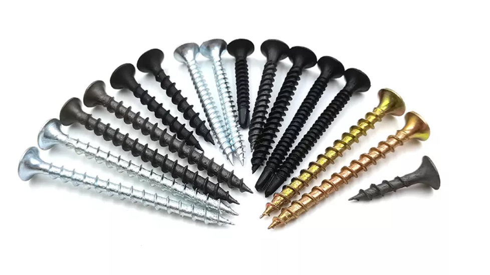 Flat Bugle Head Drywall Screws Fine Coarse Thread Self Drilling Wood Screw DIN 18182