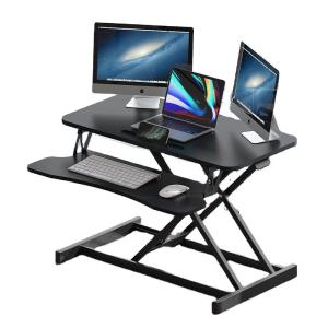 China Stainless Steel Standing Folding Lift Table Adjustable Height Office Computer Desk wholesale
