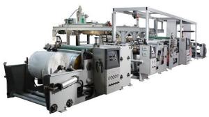 China Automatic PP / LDPE Extrusion Film Coating Machine Fast Working Speed wholesale