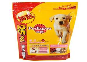 China Watertight Stand Up Zipper Bags Dog Treat Pouch Customizable Collapsible wholesale