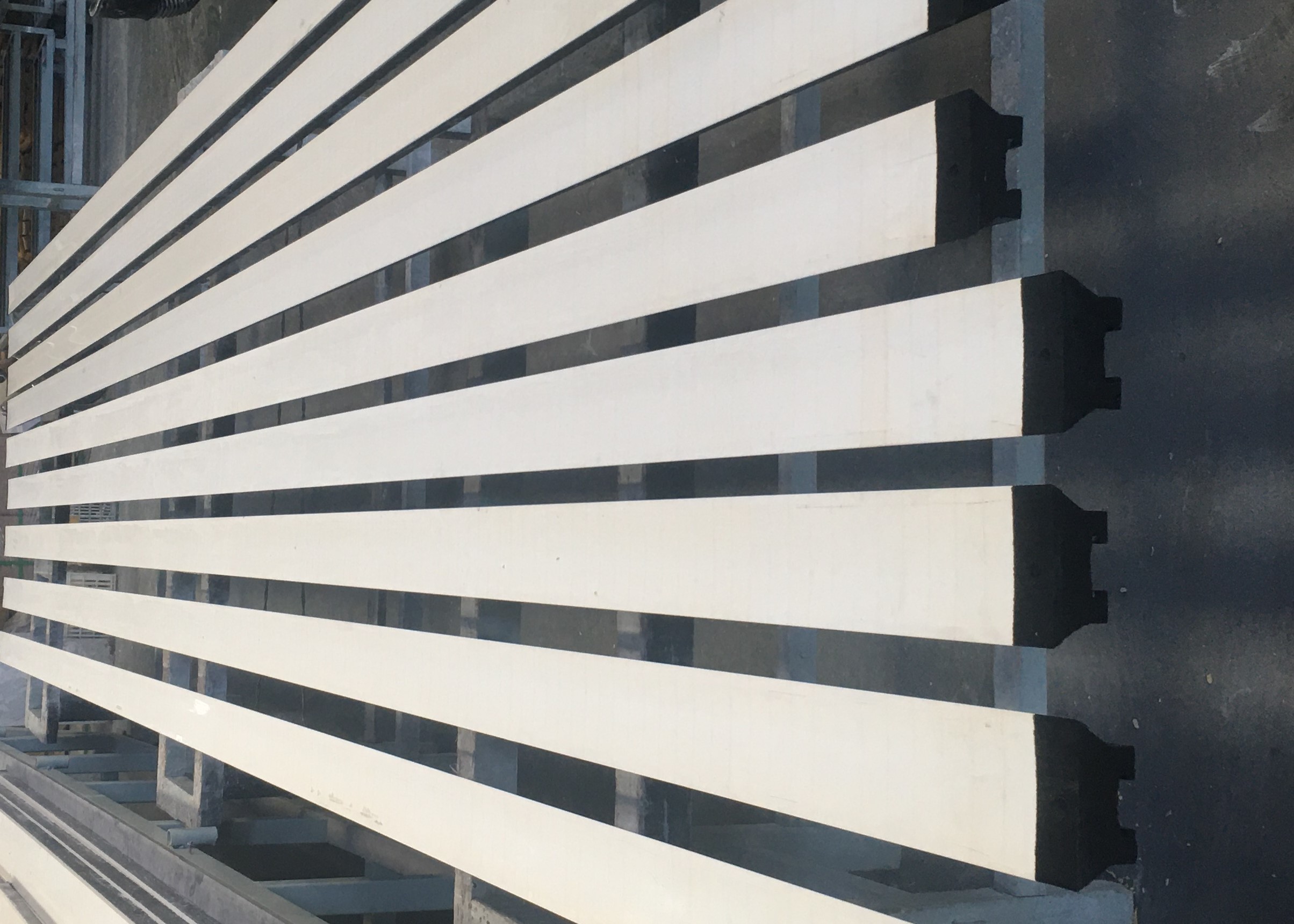 Paper Machine Wire Part Vacuum Dewatering Stainless Steel Body And Ceramic Face Board Suction Box