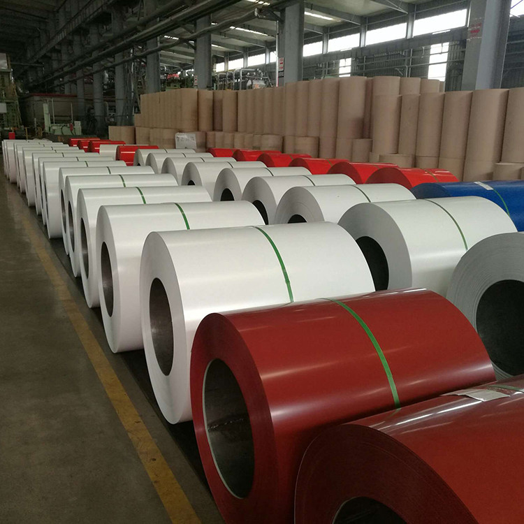 Cold Rolled Prepainted Galvanized Steel Coils 0.2 - 4.0mm ISO9001 TISCO