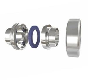 China ECM Certification Sanitary Pipe Fittings DIN standard Pipe Welders Union wholesale