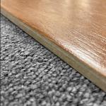Distinctive Black Vinyl Floor Tiles with Enhanced Scratch Resistance