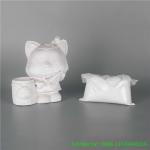Fireproof 90 High Whiteness Setting Time 22min Pure Gypsum Powder