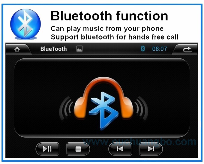Ouchuangbo multimedia player Fiat Bravo 2007-2012 with car radio iPod TV OCB-7011C