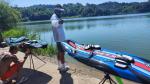 1800*600*150 Mm BluePenguin Powered Surfboard Carbon Fiber Surfboard Vibrant