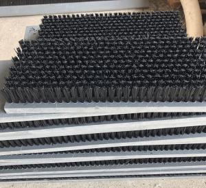 China PVC Lath Strip Flat Nylon Brush For CNC Machine wholesale