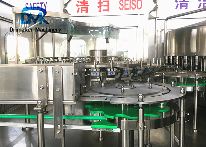 Easy To Operate Water Bottling Machine PLC Control Small Scale Filling Machine