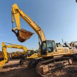 Japan 45Ton Used Komatsu Excavator Heavy Equipment PC450-8 Used Wheel Excavator