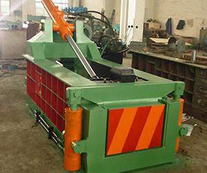 China PLC Hydraulic Metal Baler Semi-Automatic Metal Press Machines Iso Certification wholesale