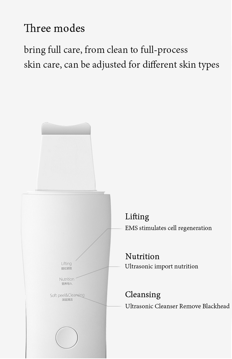 Clean Grimes Sonic Waves 330mA Ultrasonic Facial Cleaner