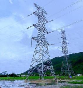 China 110KV Telecommunication Q235 Q345 Q420 Steel Lattice Towers wholesale