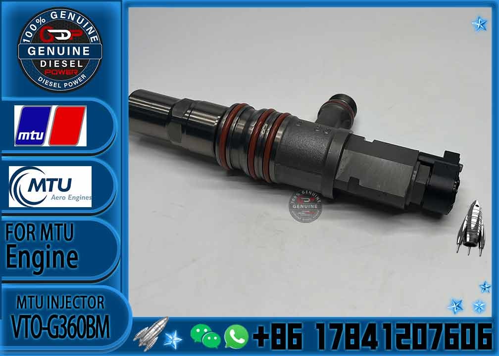 RX52407500021 diesel injector For MTU 4000 RX52407500050 23526589 VTO-G360BM MTU4000.01