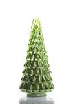 Christmas Tree Shape Decoration Battery Operated Glass Led Christmas Tree