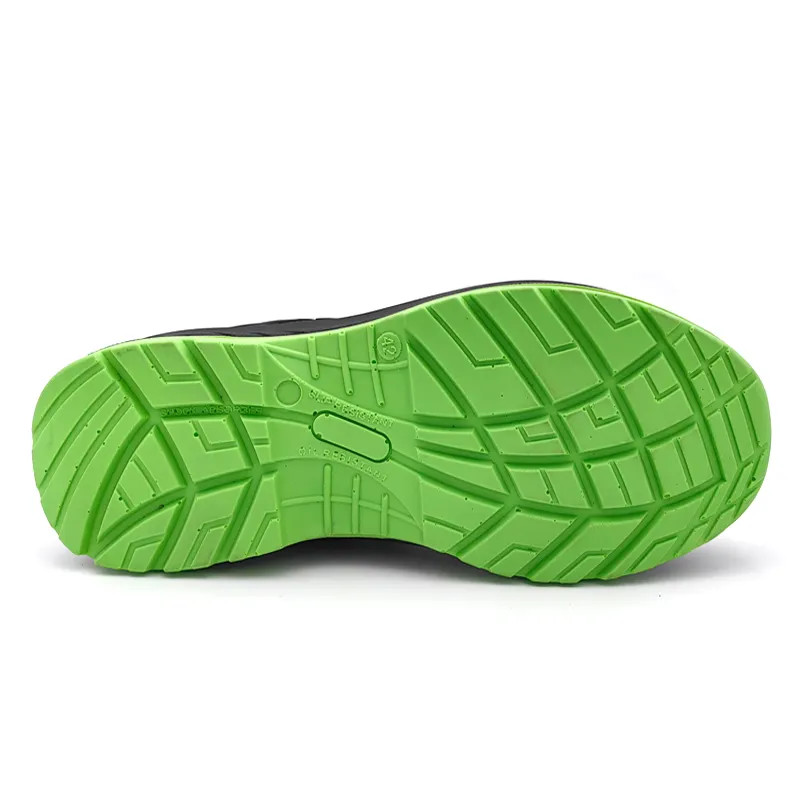 Slip Resistant Lightweight Work Shoes Durable Low Cut Sneaker Pu/Pu Sole