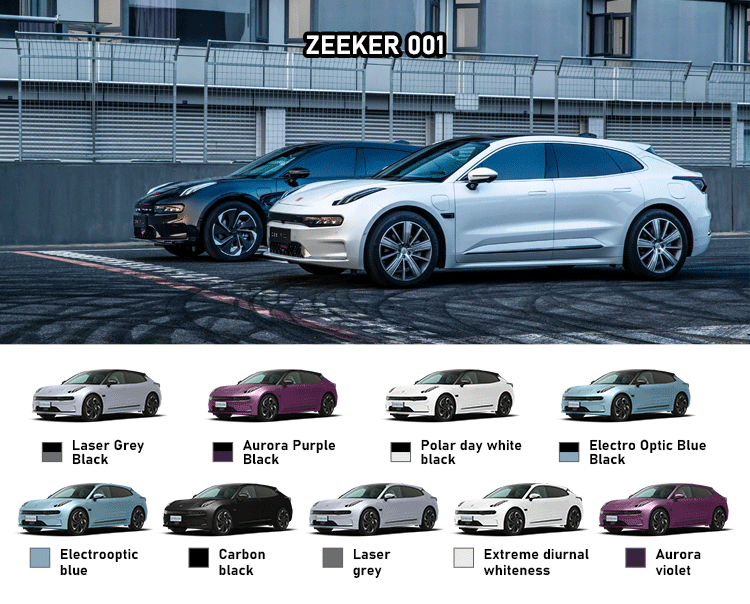 2023 2024 4wd Zeekr-001 Energy Cars Electric Car Ev Sedan 550Km 610Km 715Km Krypton Geely Zeeker