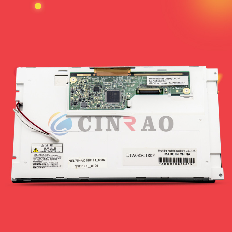 8.5 INCH Toshiba TFT LCD Screen Display Panel LTA085C180F For Car GPS Auto Spare Parts
