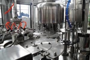 China 2.2kw Liquid Bottled Pure water, mineral water filling machines systems equipment 8 heads wholesale