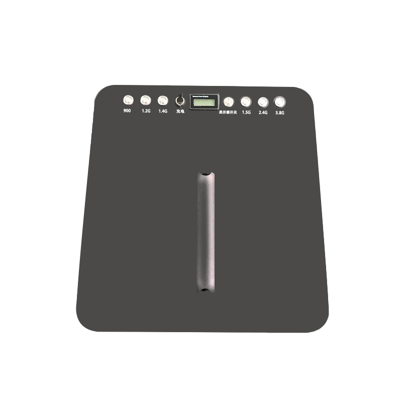 50W Portable UAV Defense 6 band 2.5 km UAV detection