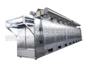 China Large Capacity Conveyor Belt Dryer Continuous Production Hemp Leaf Dryer Equipment wholesale
